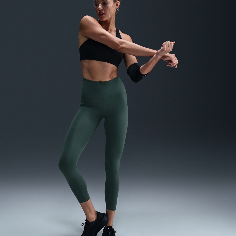 Nike Therma-FIT OneWomen's High-Waisted 7/8 Leggings In Green Size Small